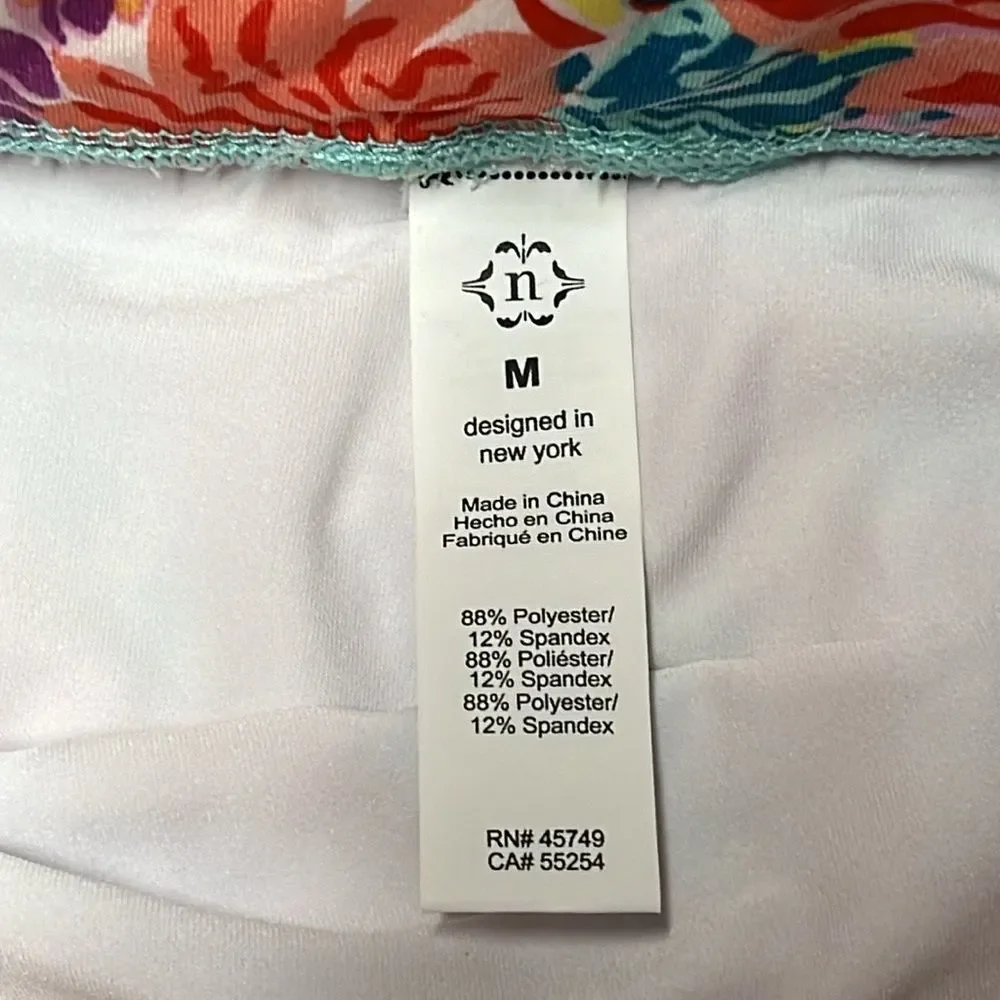 NWOT Nanette Lepore‎ | Skort Shorts $54 Multi Color Skirt Stretch Athletic Skirt - Picture 7 of 7